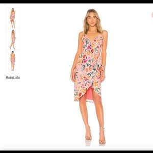 Orchid Pink Wrap Dress size Small